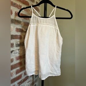 Kulh white cotton tank | size medium
